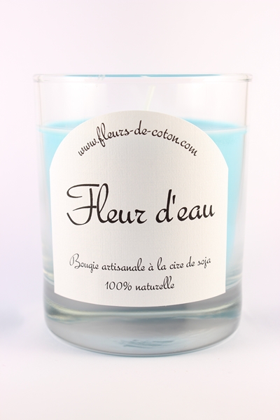 Bougie Fleur d'eau